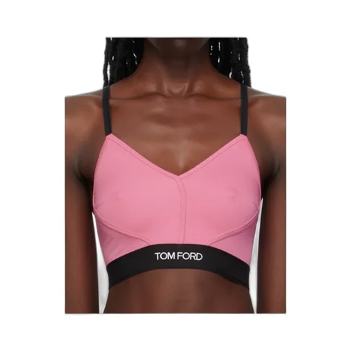Logo-Trim Stretch Bralette