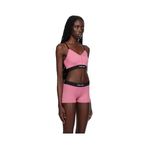 Logo-Trim Stretch Bralette