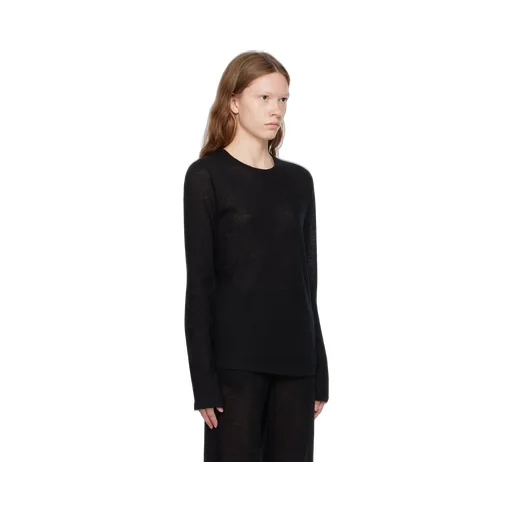 Long-Sleeved Crew-Neck Sweater