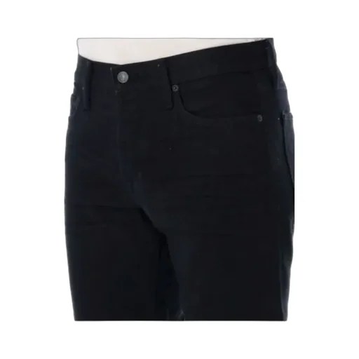 Mid-Rise Tapered-Leg Jeans