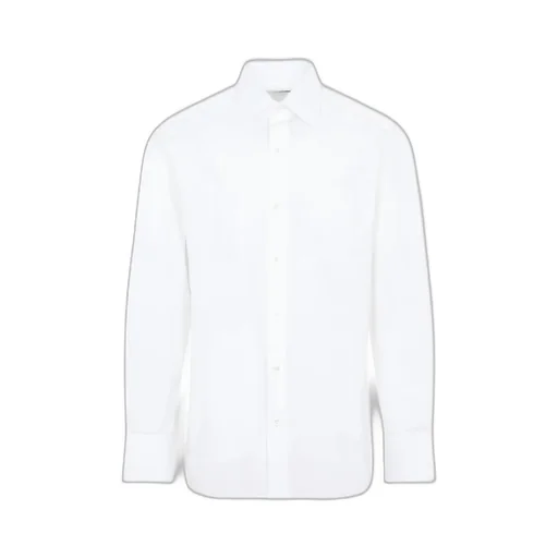 Buttoned Long-Sleeved Shirt