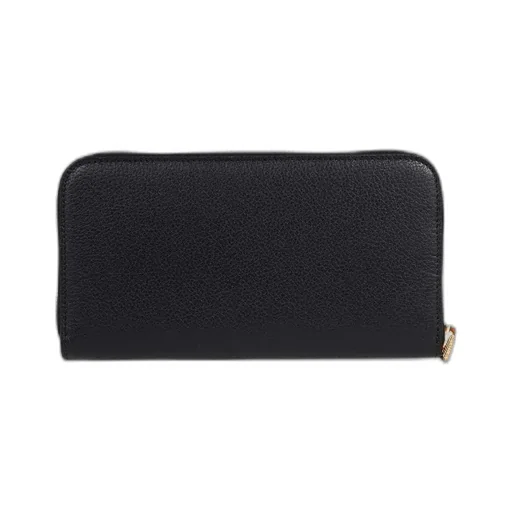 Logo Printed Zipped Wallet