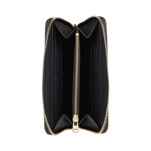 Logo Printed Zipped Wallet