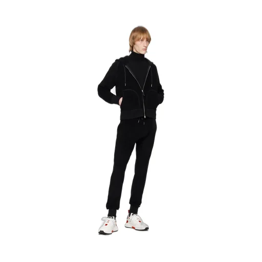 Straight-Leg Cotton Track Pants