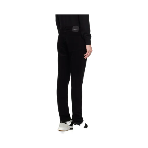 Logo-Patch Mid-Rise Skinny Jeans