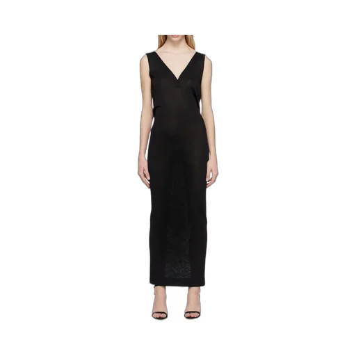 Sleeveless Back Crisscross Midi Dress