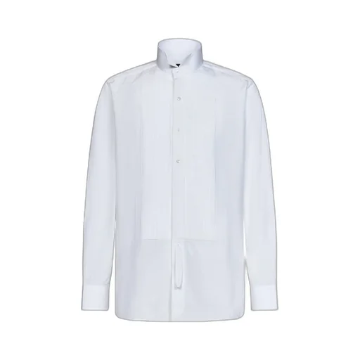 Pleat Detailed Long-Sleeved Shirt
