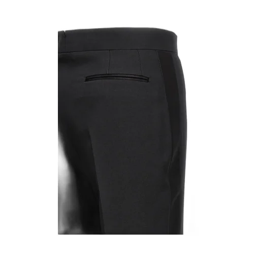 High-Waisted Straight-Leg Trousers