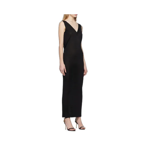 Sleeveless Back Crisscross Midi Dress