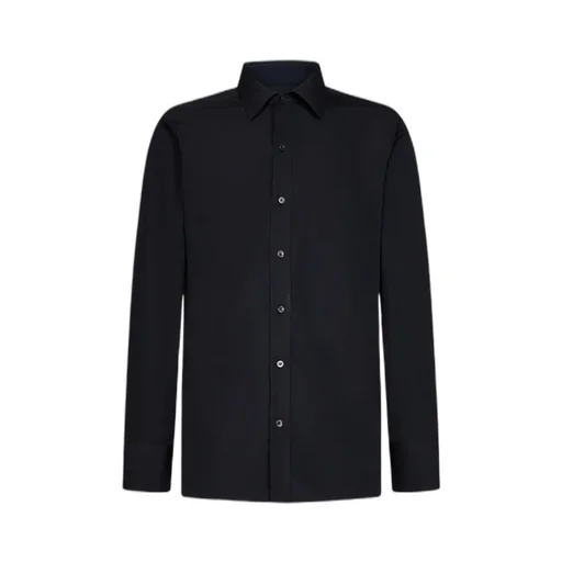 Long-Sleeved Buttoned Shirt
