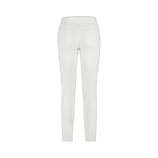 Zip-Detailed Tapered Jeans