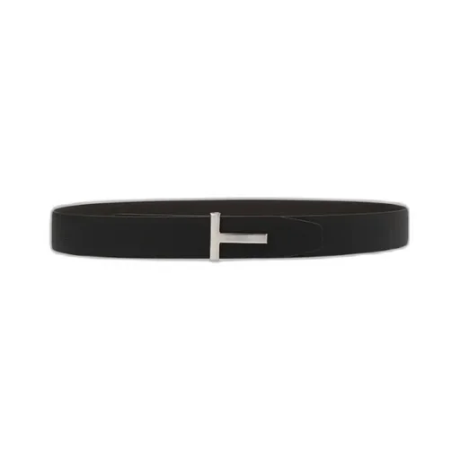 Logo Plaque Reversible Belt