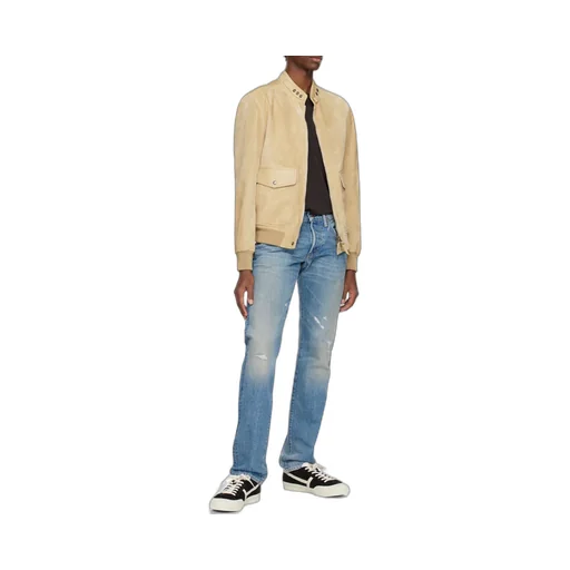 Distressed-Effect Jeans