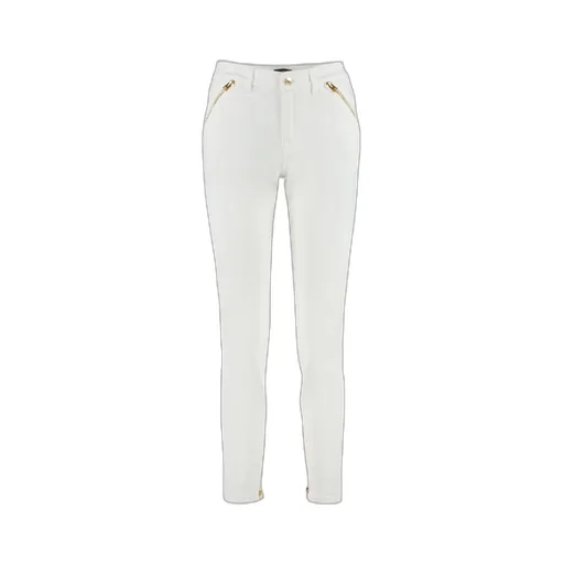 Zip-Detailed Tapered Jeans