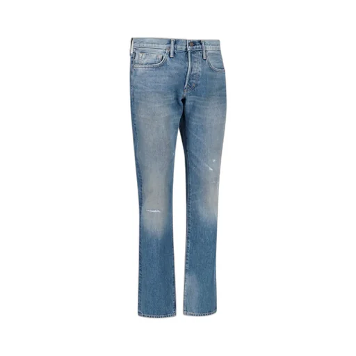 Distressed-Effect Jeans