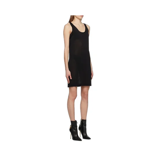 Logo Plaque Tank Dress