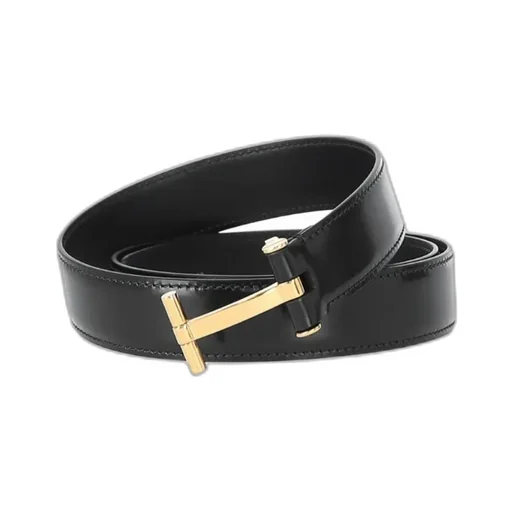 T-Buckle Leather Belt