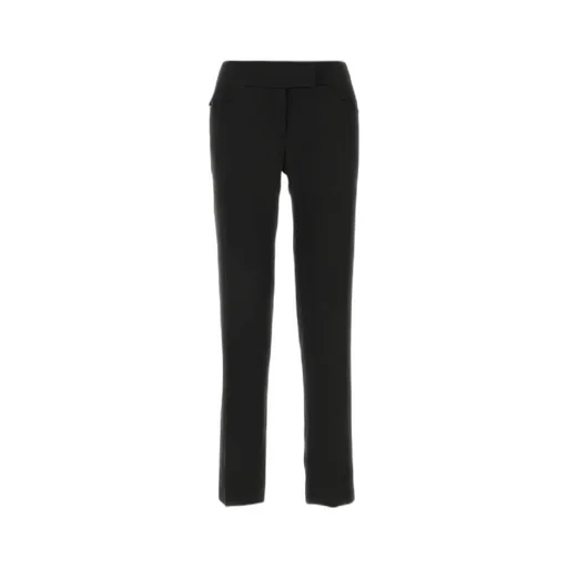 Panneled Straight-Leg Trousers