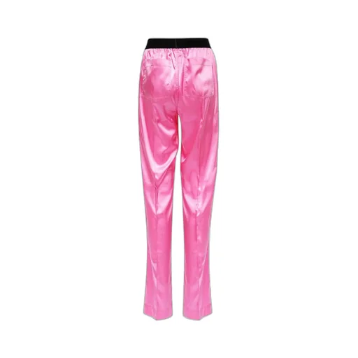 Stretch Satin Pj Pants