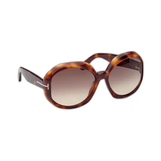 Oval-Frame Sunglasses