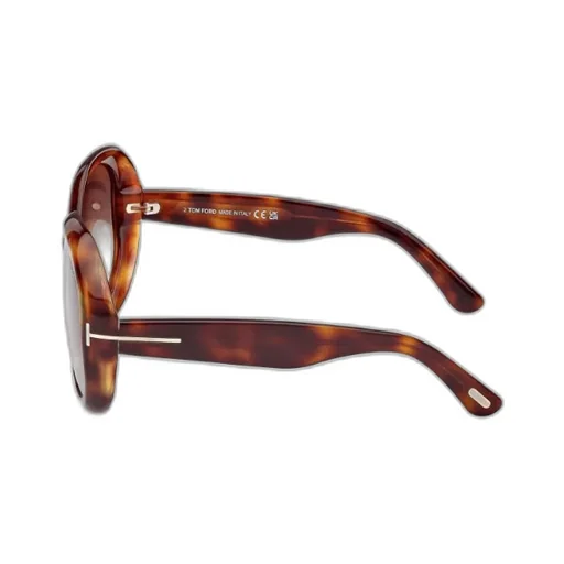 Oval-Frame Sunglasses