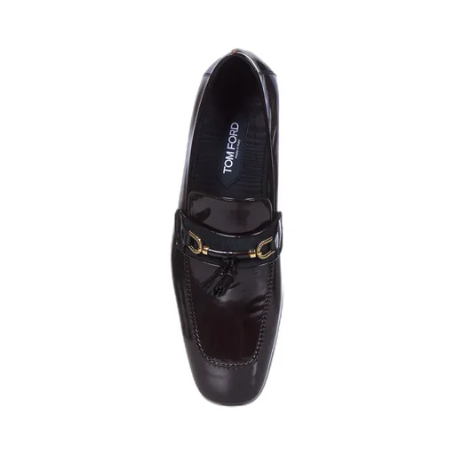 Tassel Detailed Square-Toe Loafers