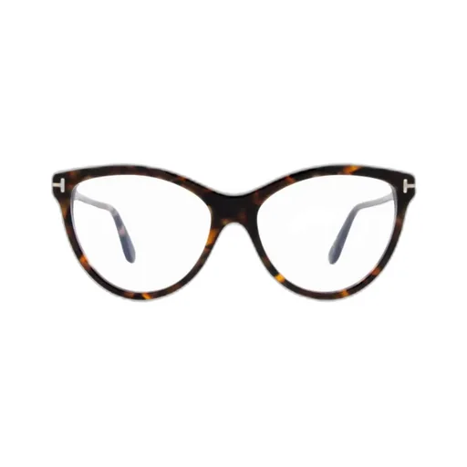 Tortoiseshell Round Frame Flat Lens