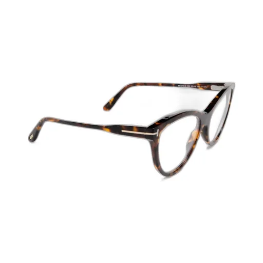 Tortoiseshell Round Frame Flat Lens