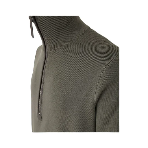 Half-Zip Knitted Jumper
