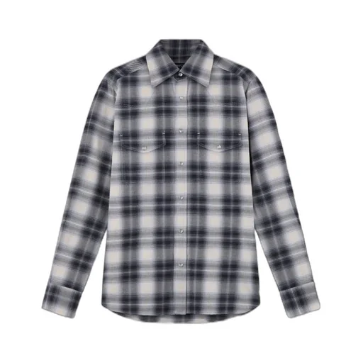 Checked Long-Sleeve Shirt