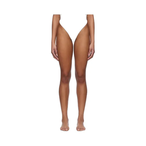 Logo-Waistband Stretch Thongs