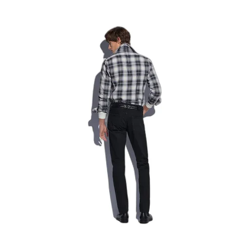 Checked Long-Sleeve Shirt