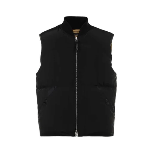 Zip-Front Padded Gilet