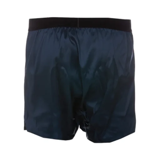 Logo-Waistband Stretched Satin Boxers