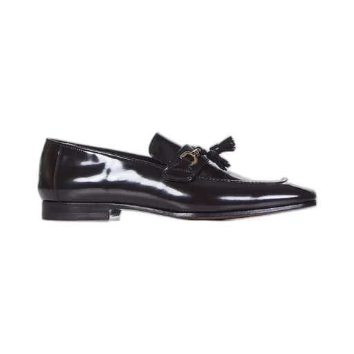Tassel Detailed Square-Toe Loafers