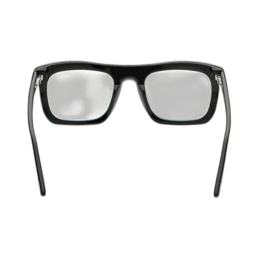 Logo Flat Mirror Glasses