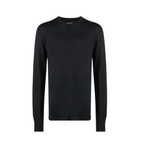 Crewneck Long-Sleeved T-Shirt