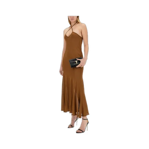 Sleeveless Open Back Maxi Dress