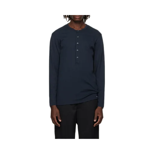 Henley Crewneck T-Shirt