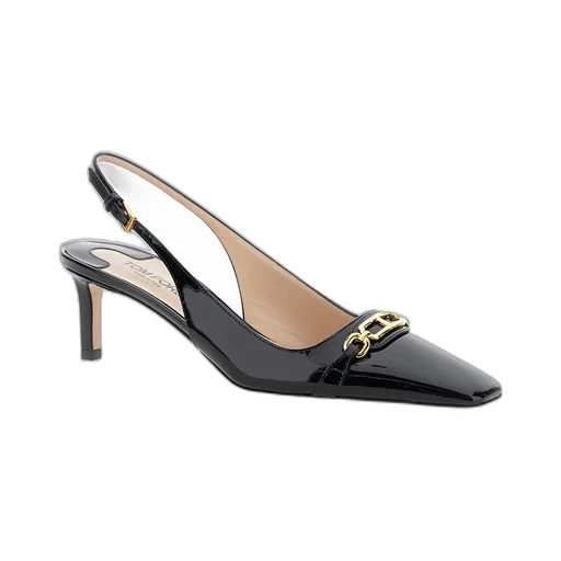 Pointed-Toe Slingback Pumps
