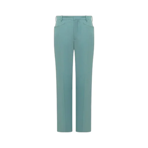 High-Waisted Tailored Trousers