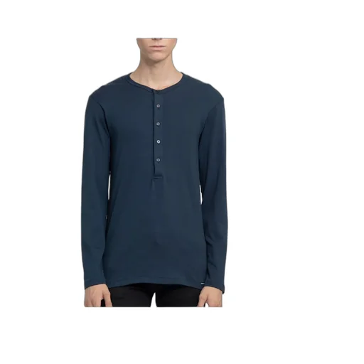 Henley Crewneck T-Shirt