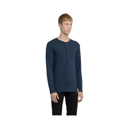 Henley Crewneck T-Shirt