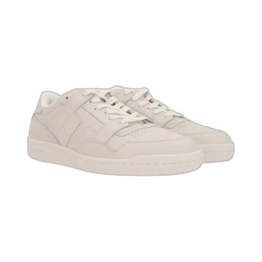 Logo-Debossed Lace-Up Sneakers
