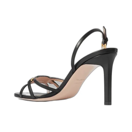 Ankle Strapped Stiletto Heel Sandals