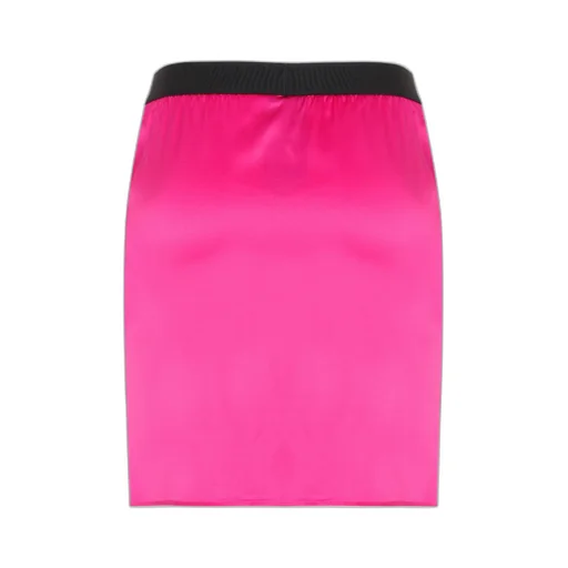 Logo-Waistband Mini Pencil Skirt