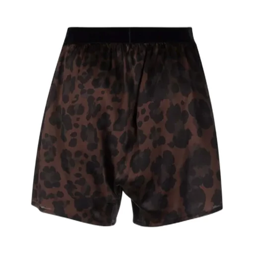 Leopard Print Boxer Shorts