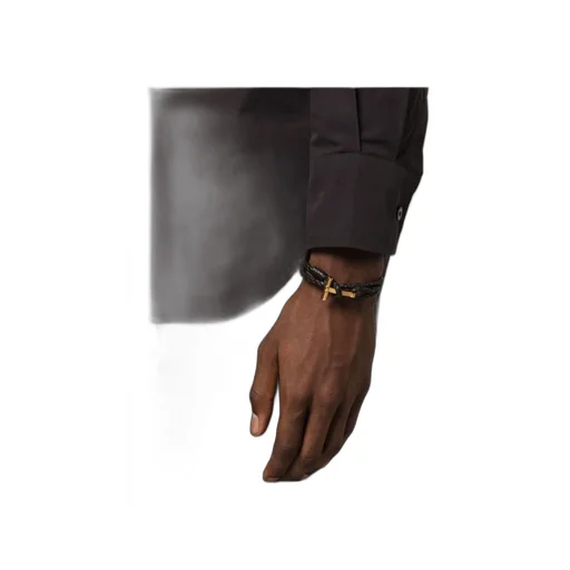 T-Fastening Braided Bracelet