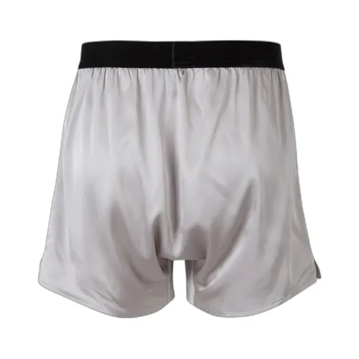 Logo-Waistband Stretched Satin Boxers
