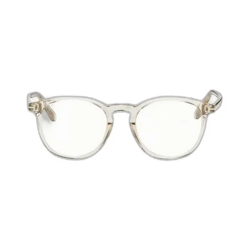 Logo Round Frame Flat Mirror